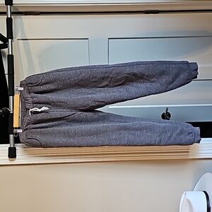 Thick fleece lined sweatpants.